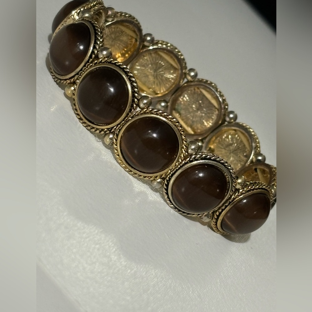 3/$18 Tigers Eye Stretch Bracelet